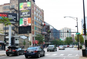 #610 UFC Distant wallscape - Chicago